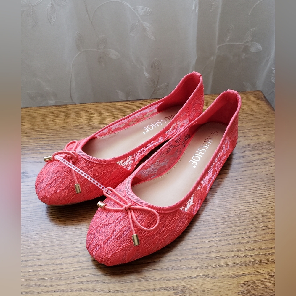 ✔Reg$32 Musshoe Ballet Flats, sz 6.5, NWT